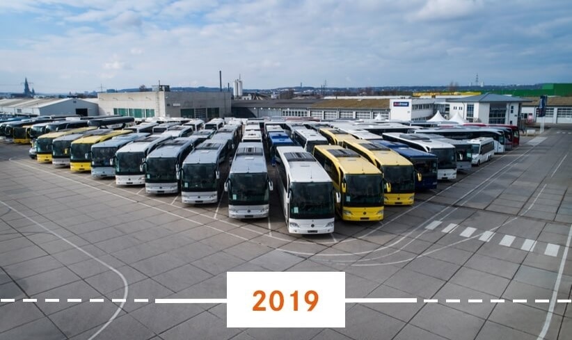 Eröffnung der Gebrauchtbus-Saison