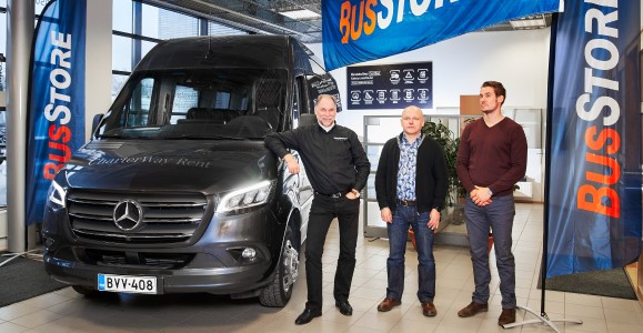 Gebrauchtbus-Kompetenz für Finnland