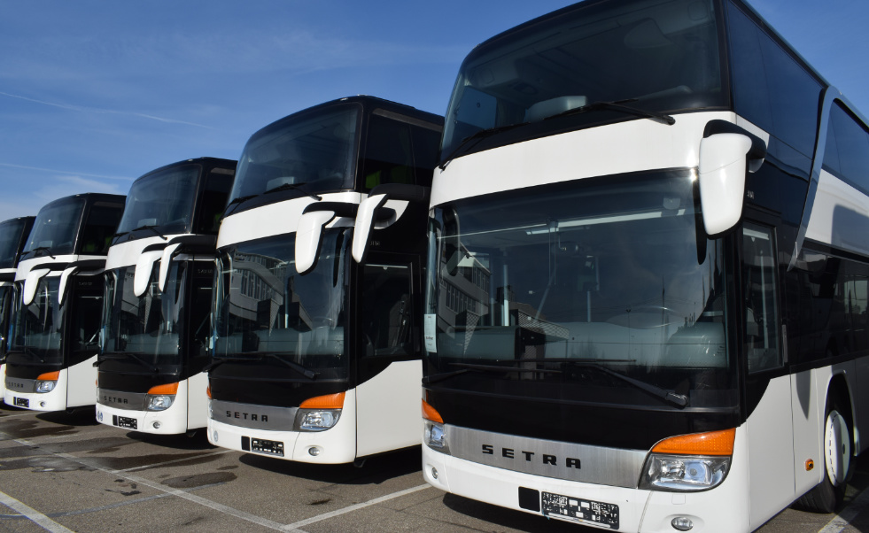 Europejski węzeł autobusów używanych